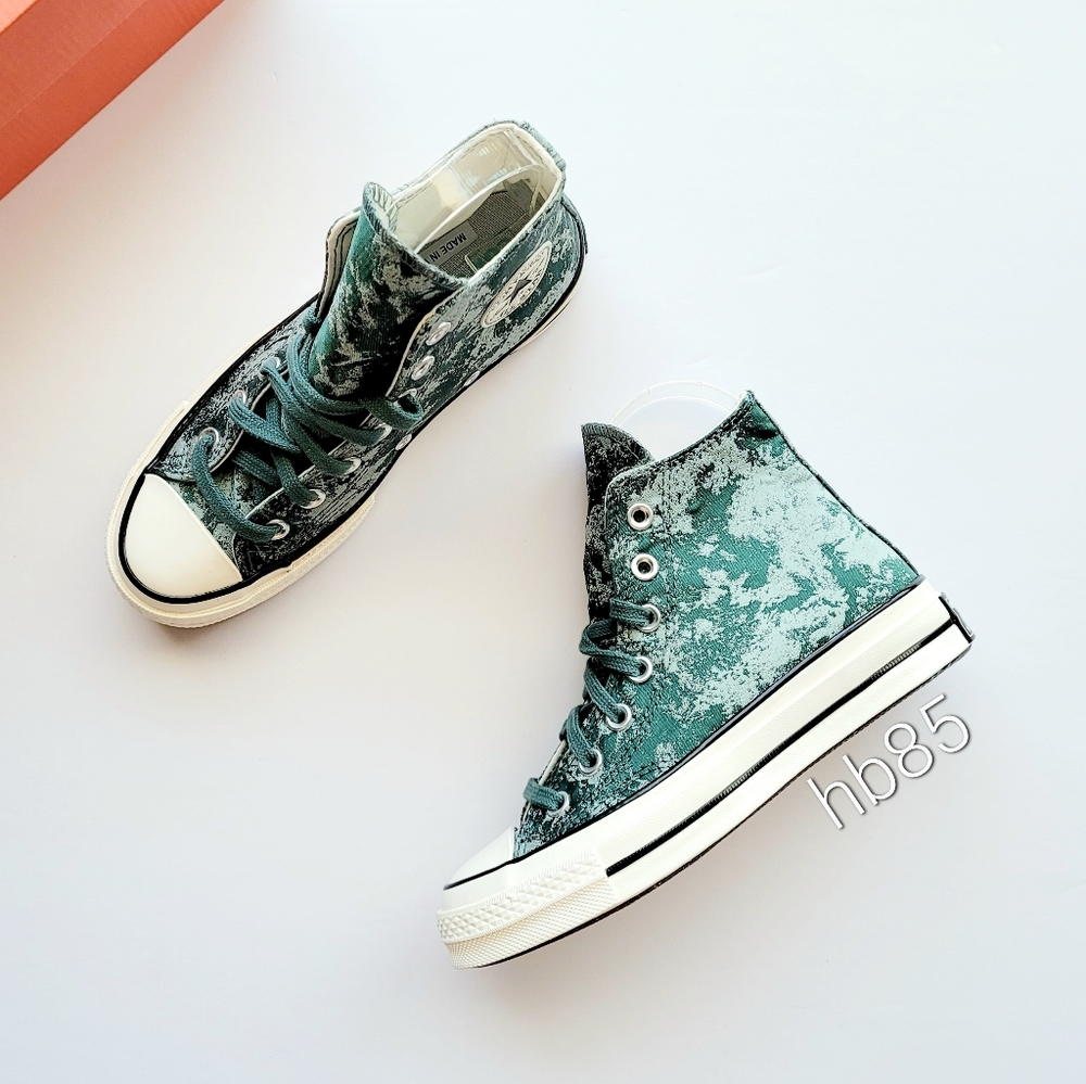 Converse Chuck 70 Hi Forest Pine Cool Sage Egret Women's 5 - Picture 2 of 6